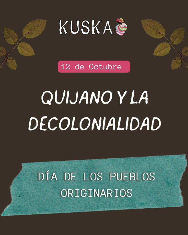 Este pasado 12 de Octubre, se conmemoró el día de los Pueblos Originarios.
