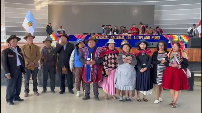 Primer Congreso de autoridades comunales