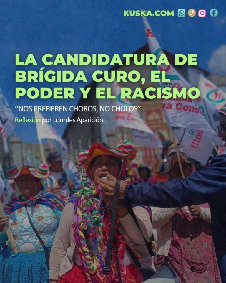 Desde Kuska: Solidaridad con Brigida Curo